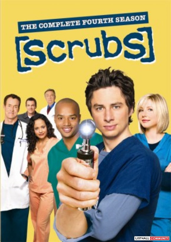 Scrubs - The Complete Fourth Season DVD Boxset