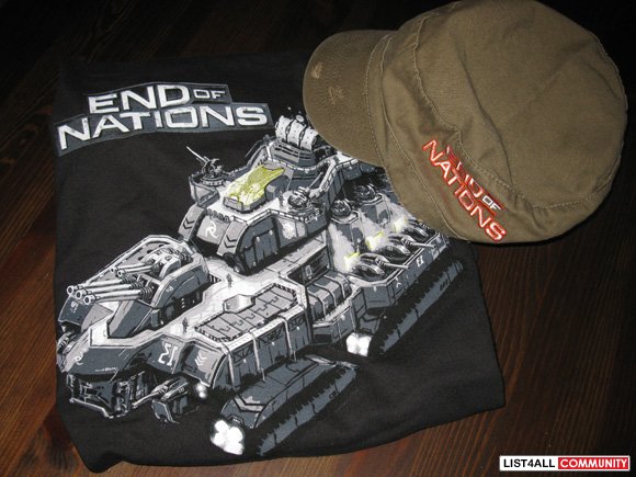End of Nations Trion World Promo Cap Hat PAX Prime 2011 Swag Free Size