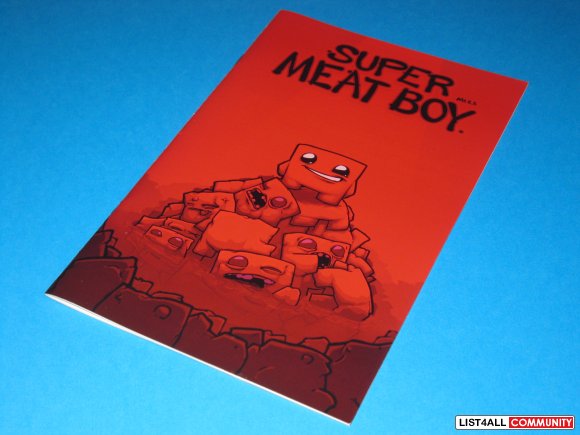 Super Meat Boy No.2.5 Indie Game Guide Book PAX10 PAX Prime 2010