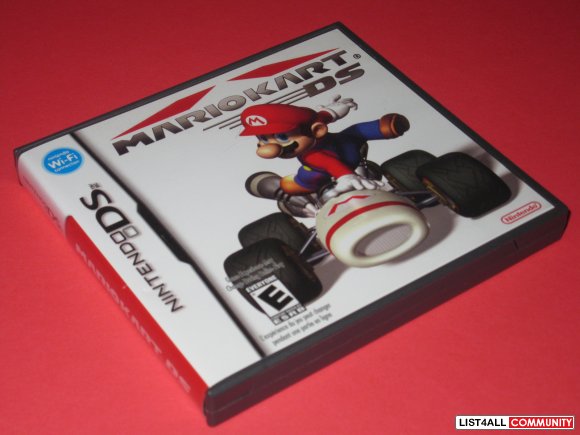 Mario Kart Nintendo DS Complete Game DSi  DSLite DSXL *