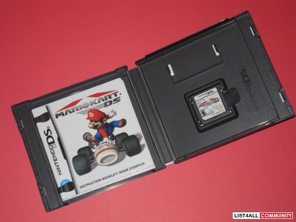 Mario Kart Nintendo DS Complete Game DSi  DSLite DSXL *