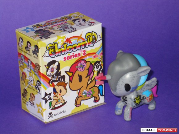 Tokidoki Unicorno Series 2 Unicorn Figure Simone Legno Vandalo