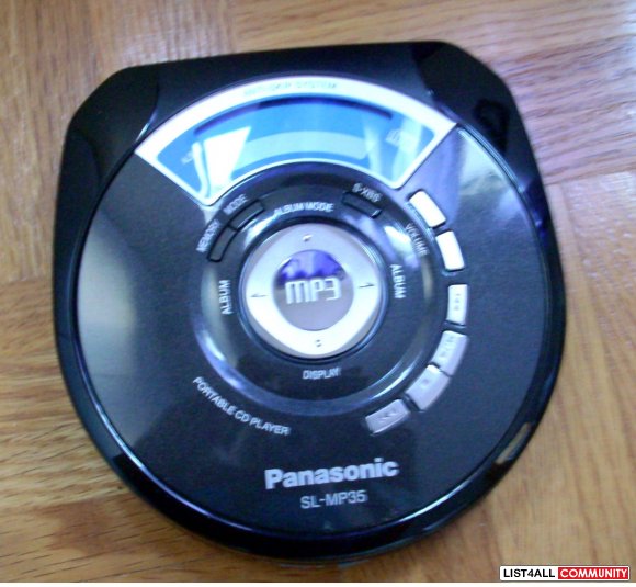 Panasonic SL-MP35 Portable MP3/CD Player 