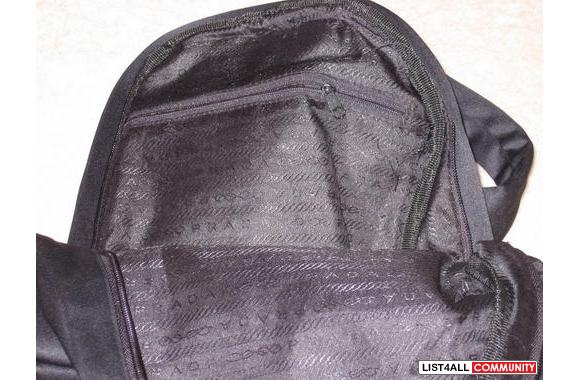 prada backpack used