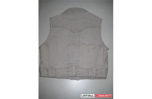 Brand - n/a Colour - Cream jeans Size - SCondition