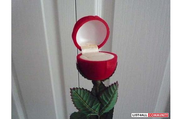 Romantic Rose Ring Box