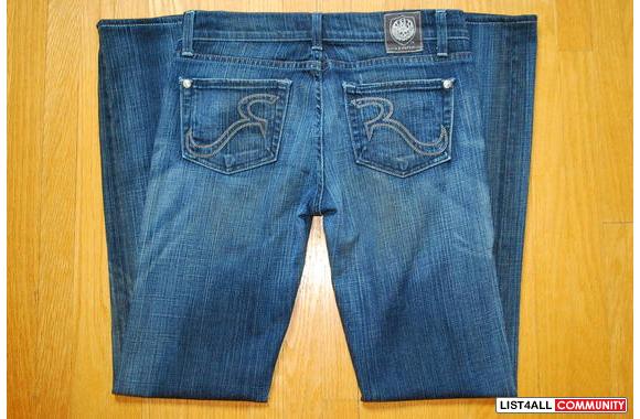 Rock &amp; Republic straight leg Cosbie jeans sz 25