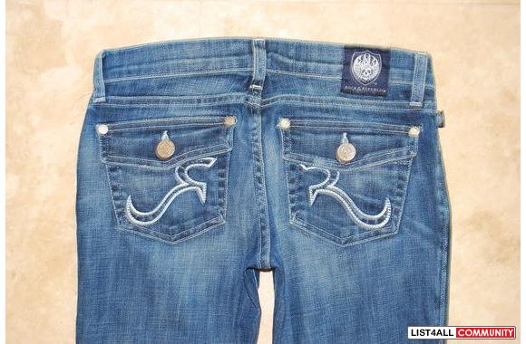 New ROCK &amp; REPUBLIC Ray Hazy jeans size 26 NWOT