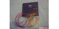 pink&amp; orange hoops