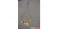 gold shell necklace