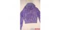 PURPLE faux leather jacket
