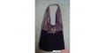 purple metallic halter top