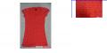 red GUESS top