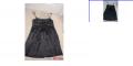 black bow mini dress