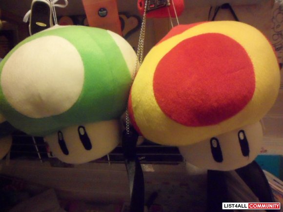 mario mushroom teddy