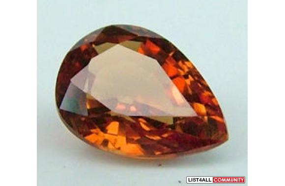 Highly desirable rich mandarin orange to flame red color change garnet