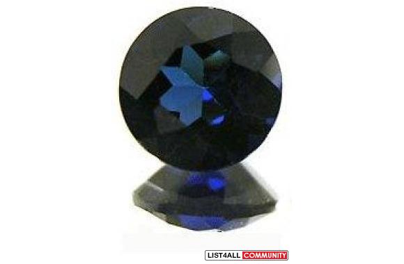 .54ct Round Blue Ceylon Sapphire