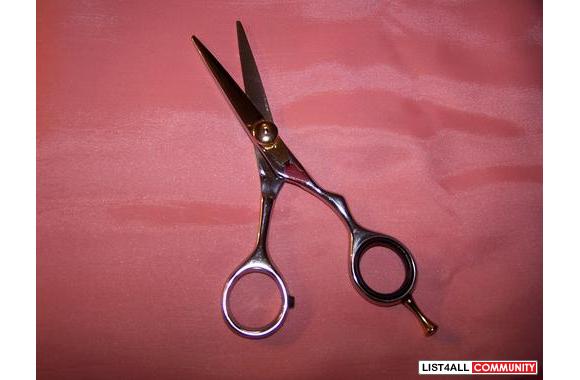 hair dressing scissor ,sharpness,long cutting perf