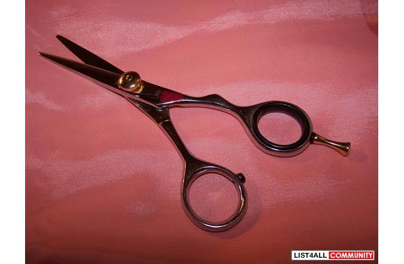 hair dressing scissor ,sharpness,long cutting perf