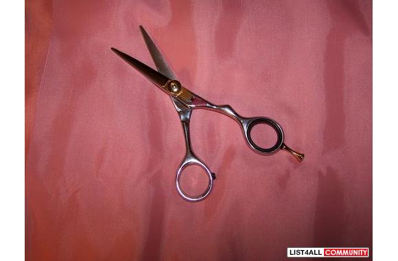 hair dressing scissor ,sharpness,long cutting perf