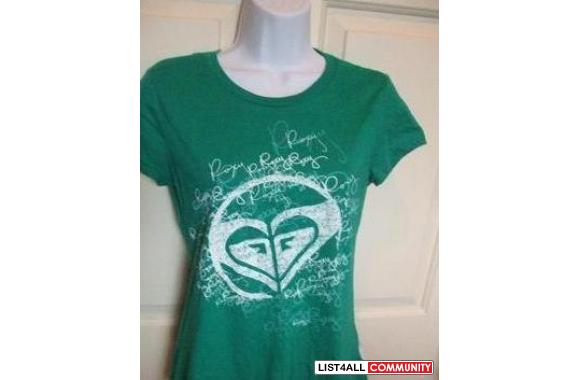 ..GREEN ROXY TEE..brand new bought from the states
