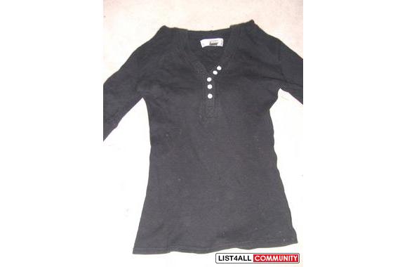 .. BLACK MINI HOODY..slight worn from BLUENOTESnot