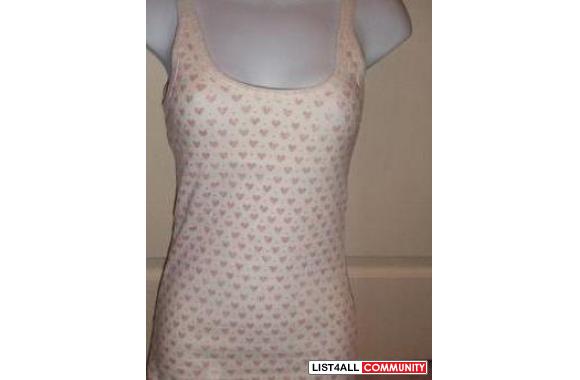 .. BABY PINK HEARTS BEATER..brand new bought from 
