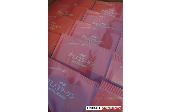 Meiji Amino Collagen Powder Refill (214g)Amino Col
