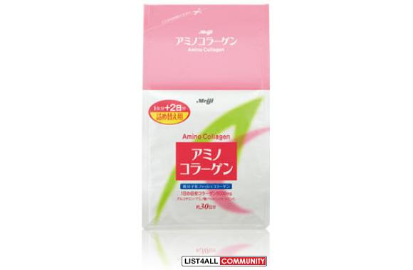 Meiji Amino Collagen Powder Refill (214g)Amino Col
