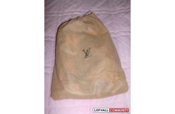 Brown with Pink Flowers Louis Vuitton Purse