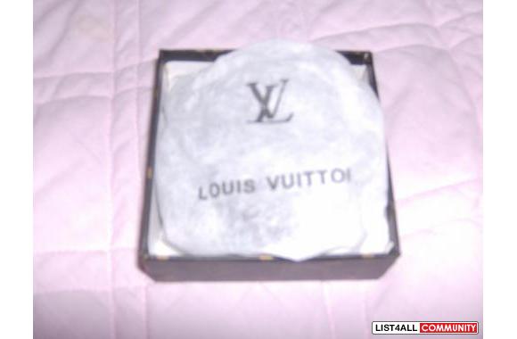 Brown with Pink Flowers Louis Vuitton BeltSize Sma