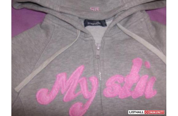 Gray Mystic (BB Blue Brand)&nbsp;Zip UpSize X-Smal