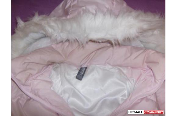 Pink Foot Locker Bomber JacketSize Mediumbut will 