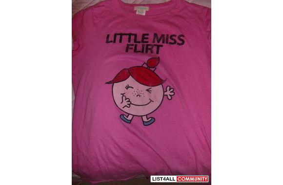 Pink Miss Flirt T-ShirtSize Largebut will fit a M