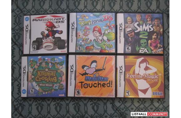 Nintendo DS GamesMario Kart DS - $20Yoshi's Island