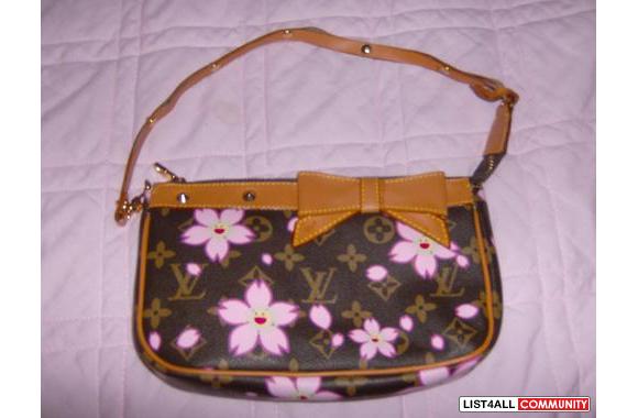 Pink And White Flowers Louis Vuitton Bag - Neverfull Bag