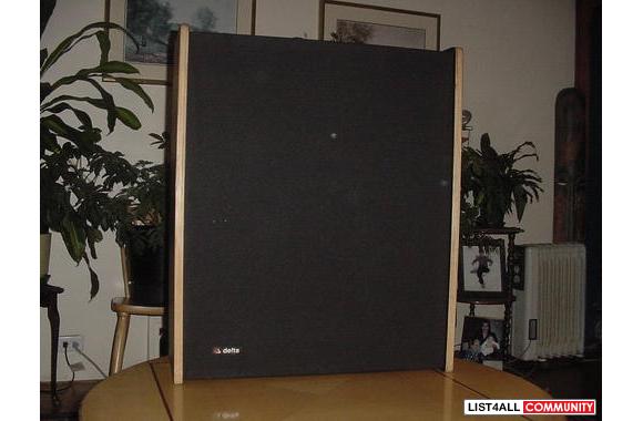 Delta High Performance loudspeakers thin profile o