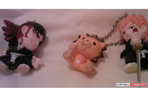 Bleach Keychains -- $4 each, $7 for 2,�$9 for allA