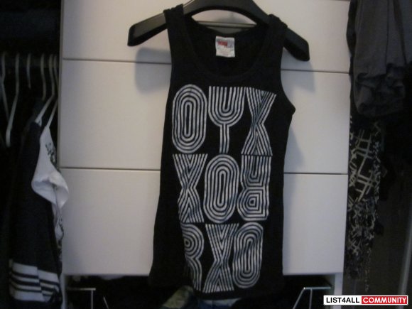 ROXY TANK BLACK SIZE SMALL
