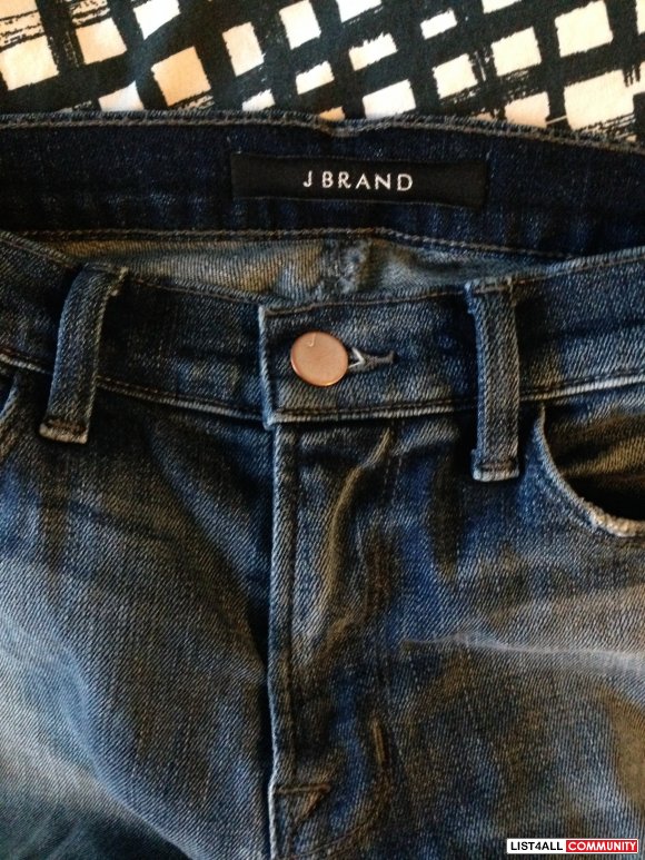 J BRAND JEANS DENIM AND ALSO ARMY GREEN PAIR BOTH SIZE 25
