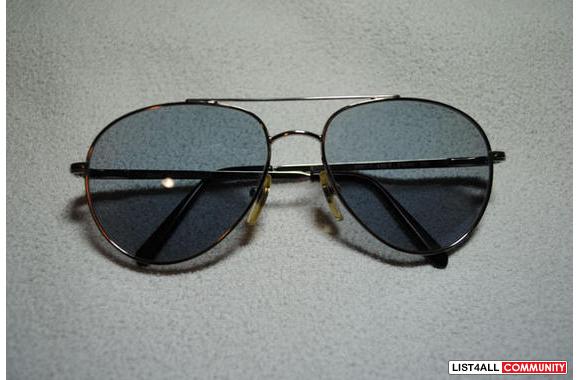 AUTHENTIC PERSOL 2091 Aviators with adjustable nose pads