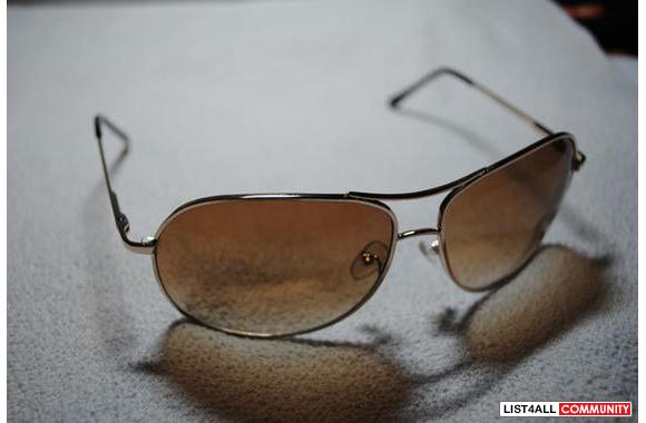 MERCURY m112 sunglasses in gold brown