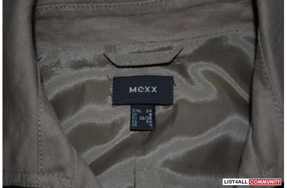 MEXX cropped jacket in khakkiSize 4Worn 3 times
