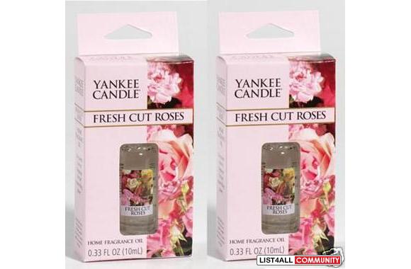 Yankee Candle Home Fragrance Oil : Fresh Cut Roses&nbsp;