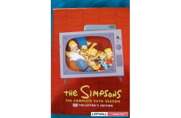 The Simpsons - The COMPLETE FIFTH SEASON - 4 DVD