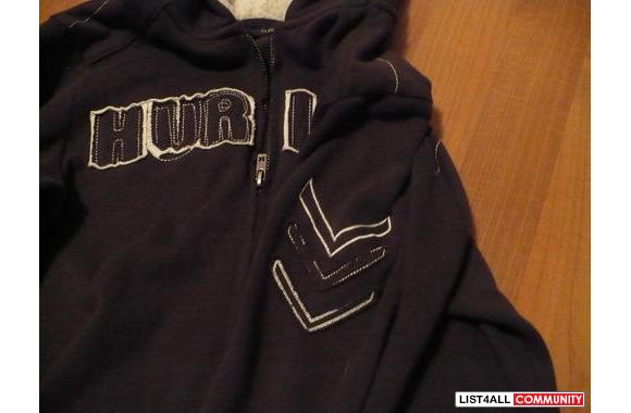 HURLEY BROWN FUZZY HOODIE* (FUZZY)FUR POCKETS*&nbs