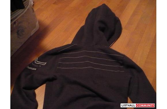 HURLEY BROWN FUZZY HOODIE* (FUZZY)FUR POCKETS*&nbs