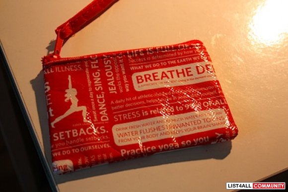 lululemon coin pouch