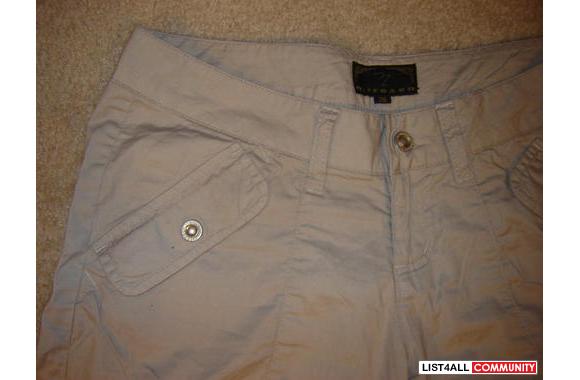 Item: NITROGEN mid-length cuffed shorts with cargo