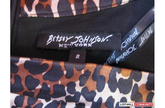 Betsey Johnson Leopard&nbsp;Dress